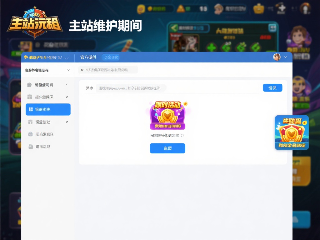 例如，有玩家曾在主站维护期间，通过官方提供的备用网