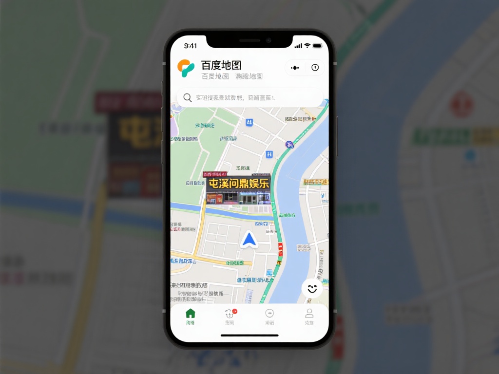 使用地图导航软件
打开手机上的地图应用，如百度地